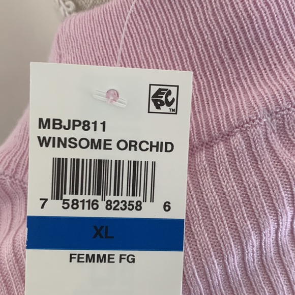 Cute Junior’s long sleeve top. NWT, color (winsome orchid). XL - Picture 6 of 8